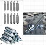 Botijas CO2 12g - unidade /Airsoft/Paintball/ Plinking/Pistolas CO2