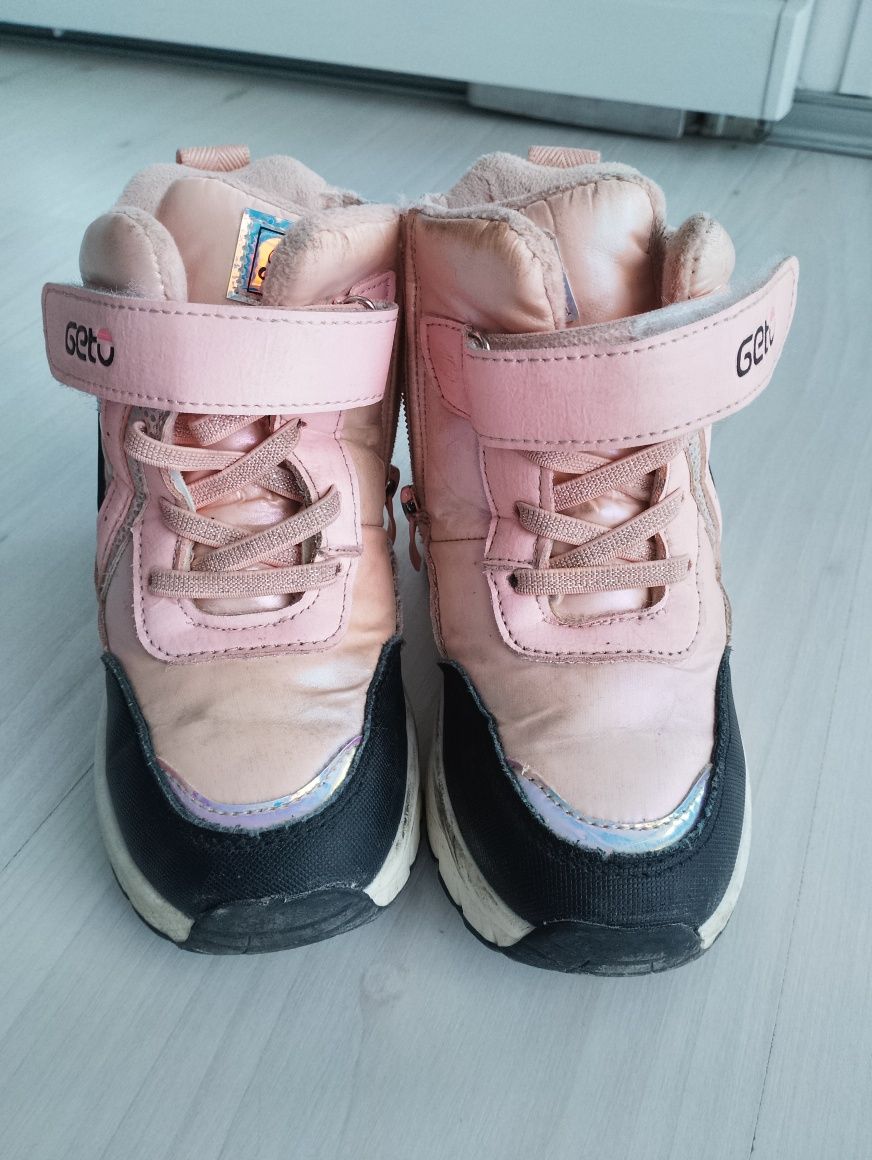 Buty zimowe 27 dziewczynka Gelteo ocieplane