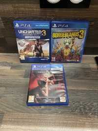 PlayStation Ps 4 Ps 5 Borderlands 3, Uncharted 3, Tekken 7! Wymiana!