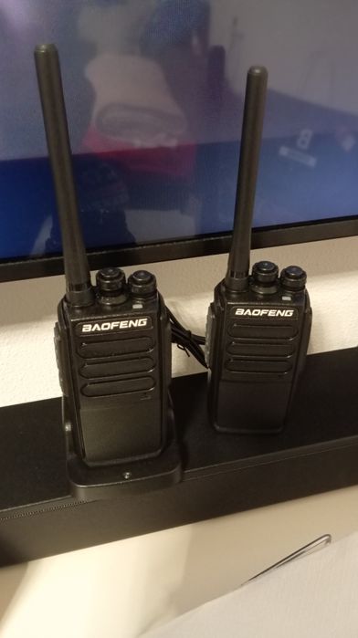 Walkie-talkie como novos