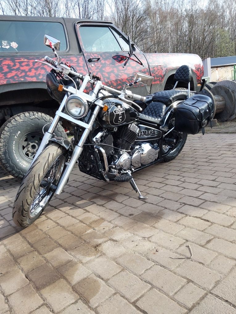 Yamaha Drag Star 650 gotowa do sezonu sakwy Wałbrzych