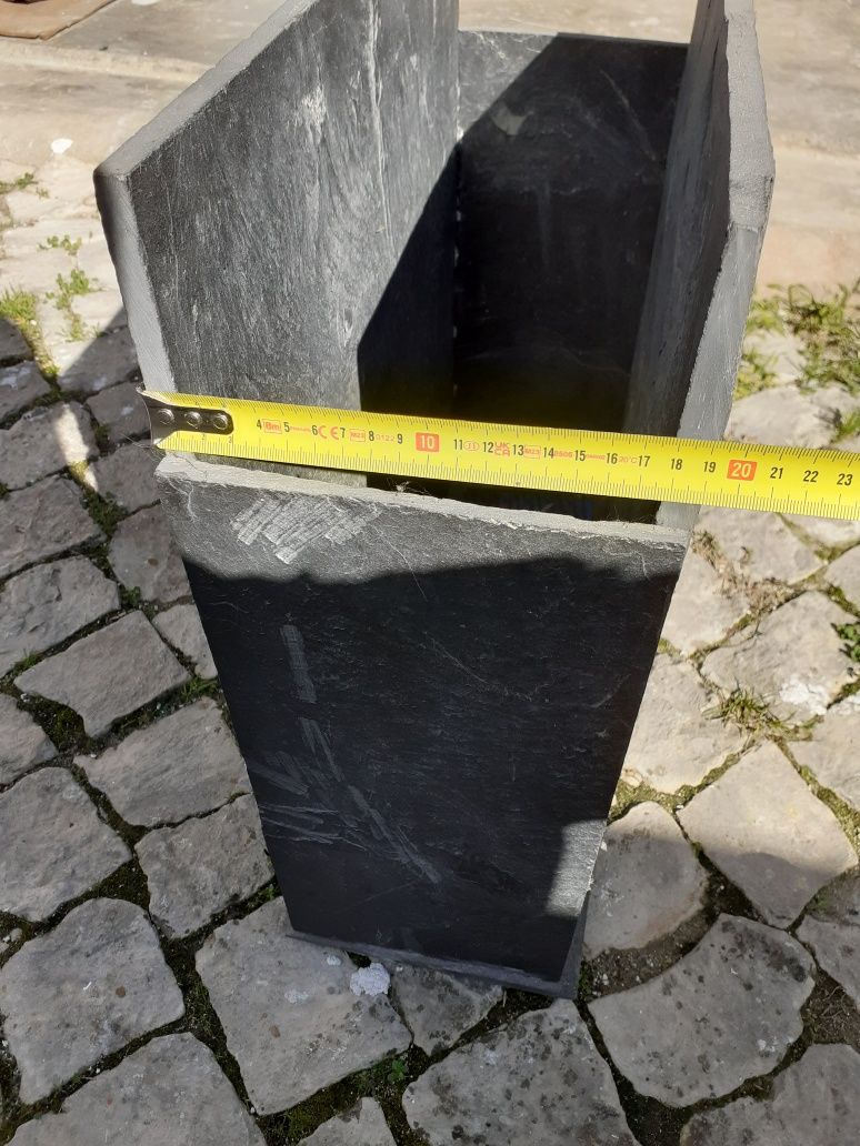 Caixa utensilios lareira