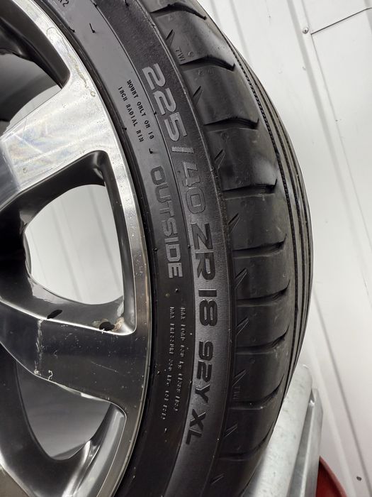 Alufelgi KOMPLET 18 cali 5x112 Tomason Audi Skoda VW Mercedes A4 A5