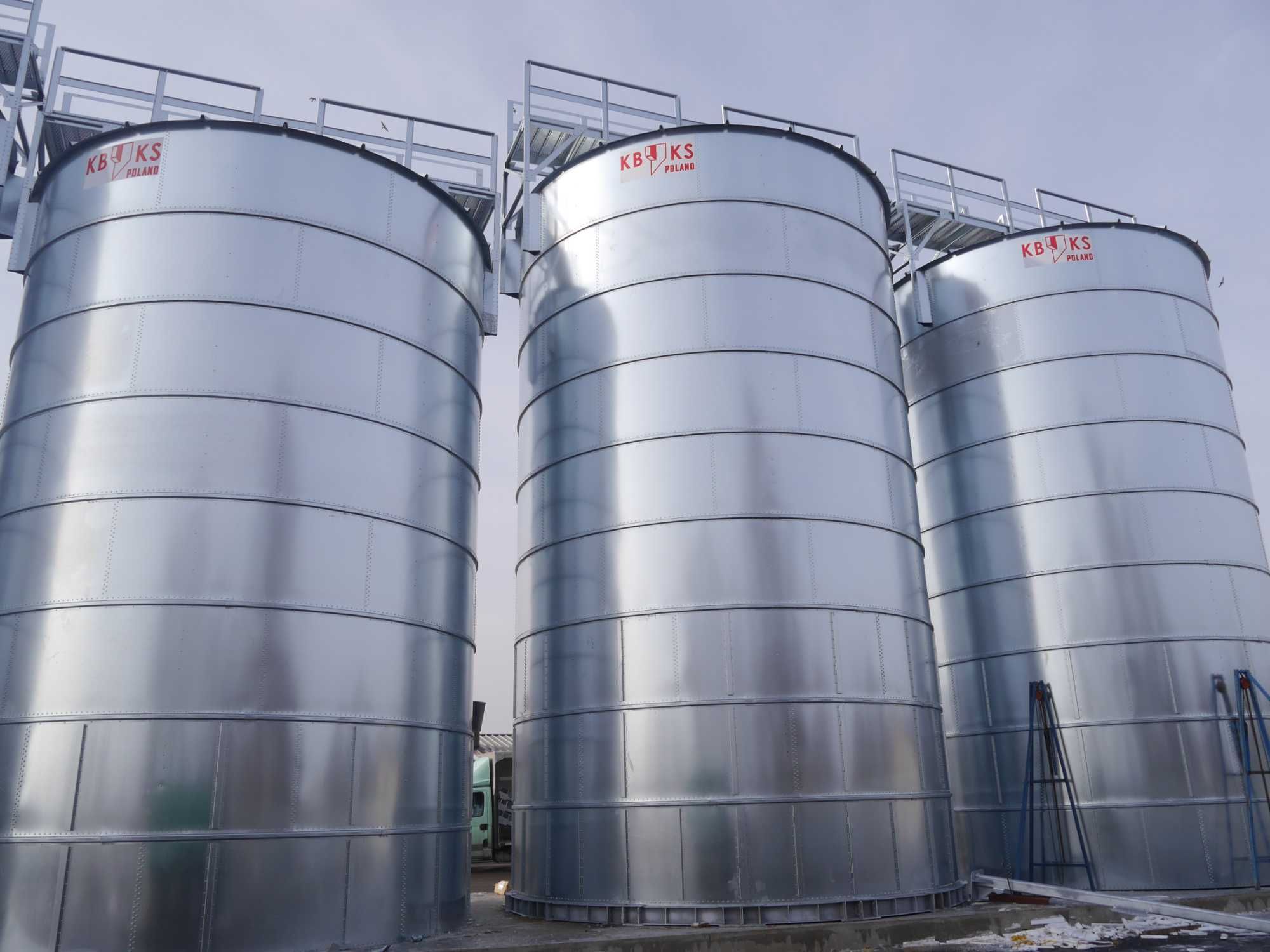 Silos zbożowy lejowy 77,5t Kbks Poland