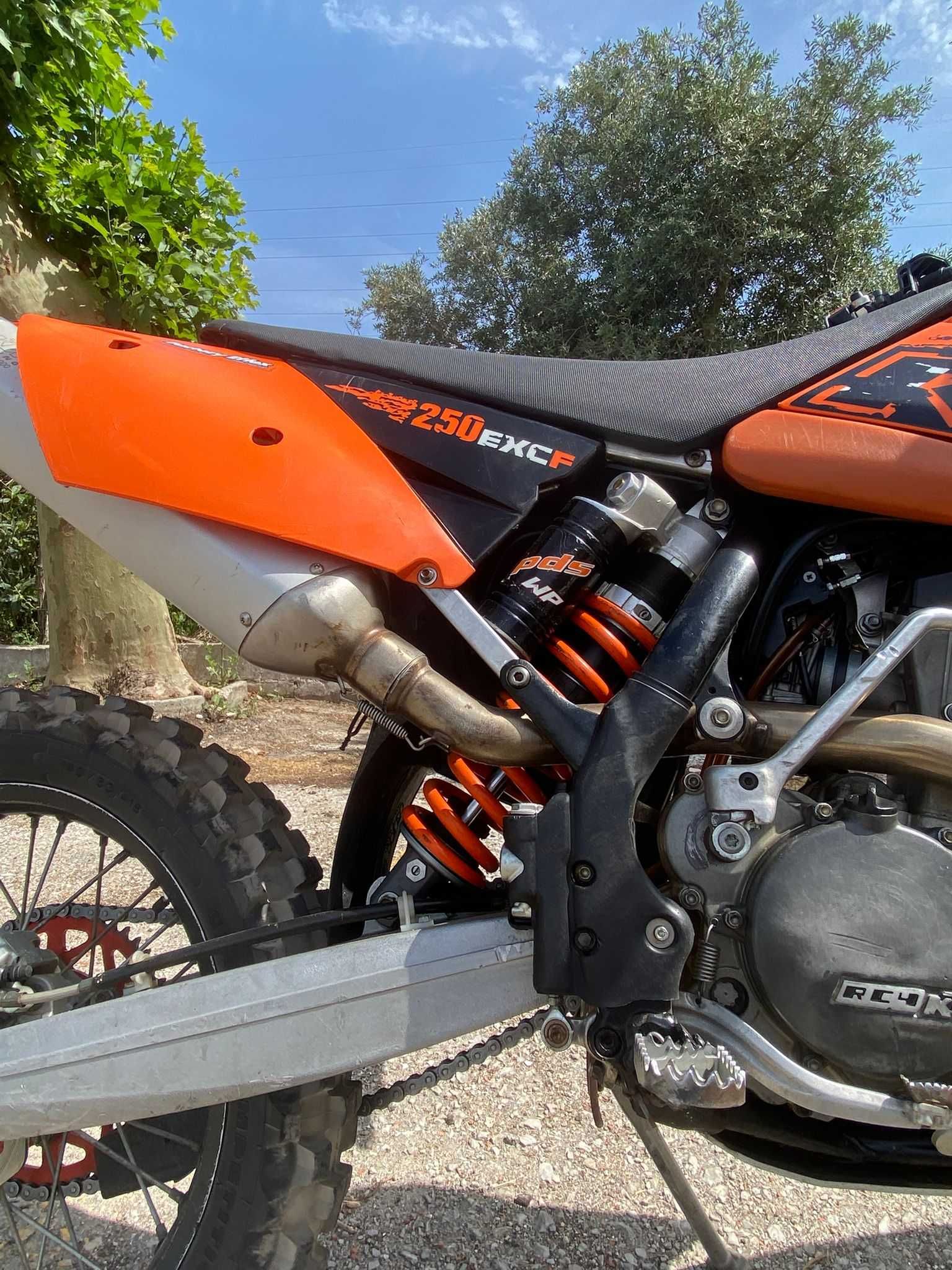2007 KTM exc-f  250 MATRICULADA