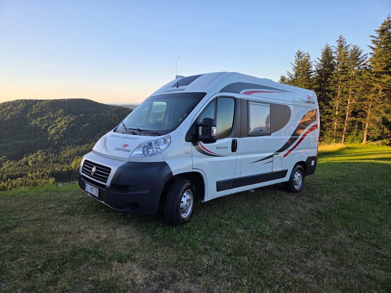 Fiat Ducato  Campervan **kamper.3 osoby. Citroen Jumper**