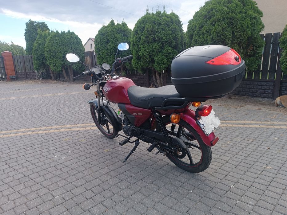Motorower Zipp 50 zamiana zamienię motocykl quad cross prl auto bus