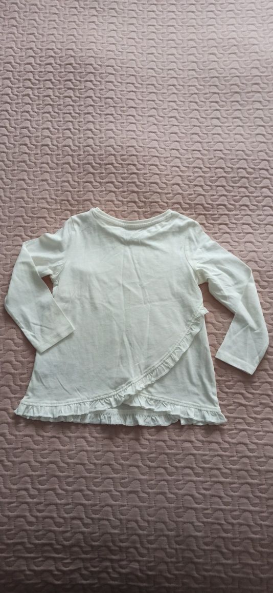 Bluzeczka w gwiazdki dla dziewczynki, marki Pepco, rozmiar 110