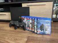 PS4 Pro 1TB | 2 pady | 9 gier | Pełny zestaw | Gotowe do gry