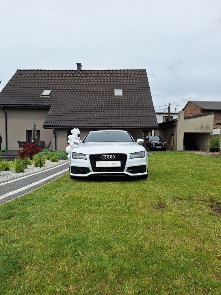 Samochód do ślubu Audi A7