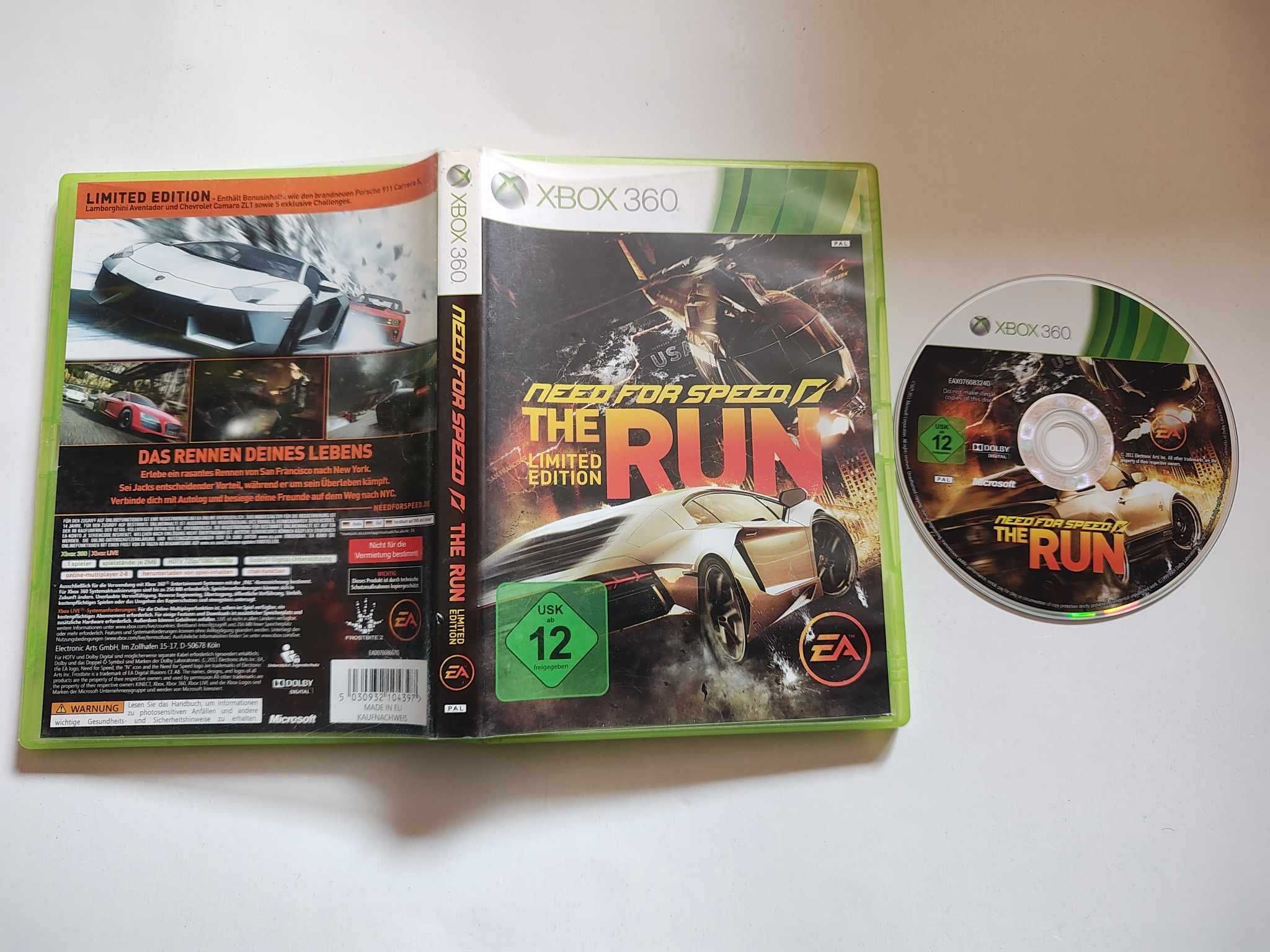 Xbox 360 gra Need for Speed NFS The Run