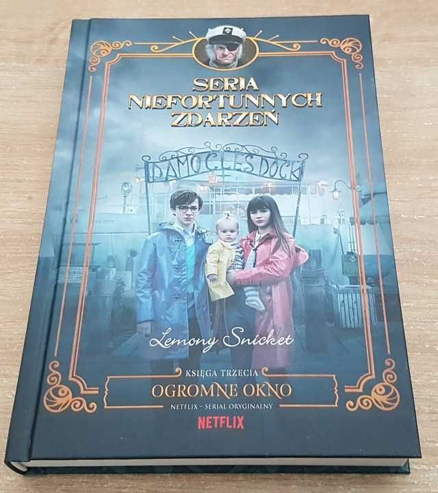 Seria niefortunnych zdarzeń Tom 3 Ogromne okno Lemony Snicket