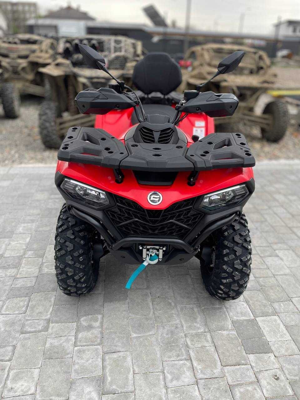 Квадроцикл CFORCE 450l EPS Rocket Red 2025