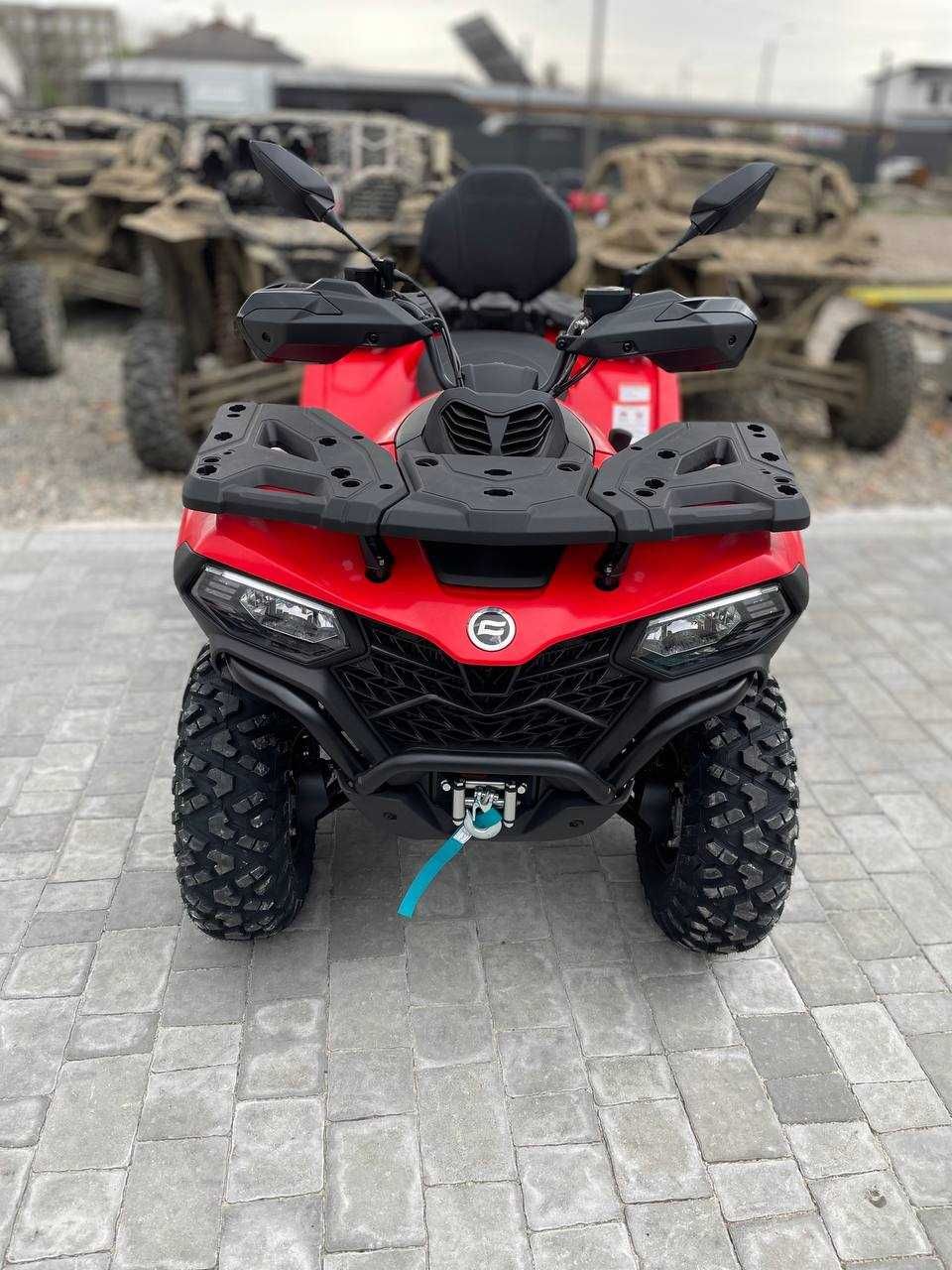 Квадроцикл CFORCE 450l EPS Rocket Red 2024