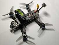 DRONE FPV GEPRC CX3 + CADDX Vista e camara DJI Corrida ou FreeStyle