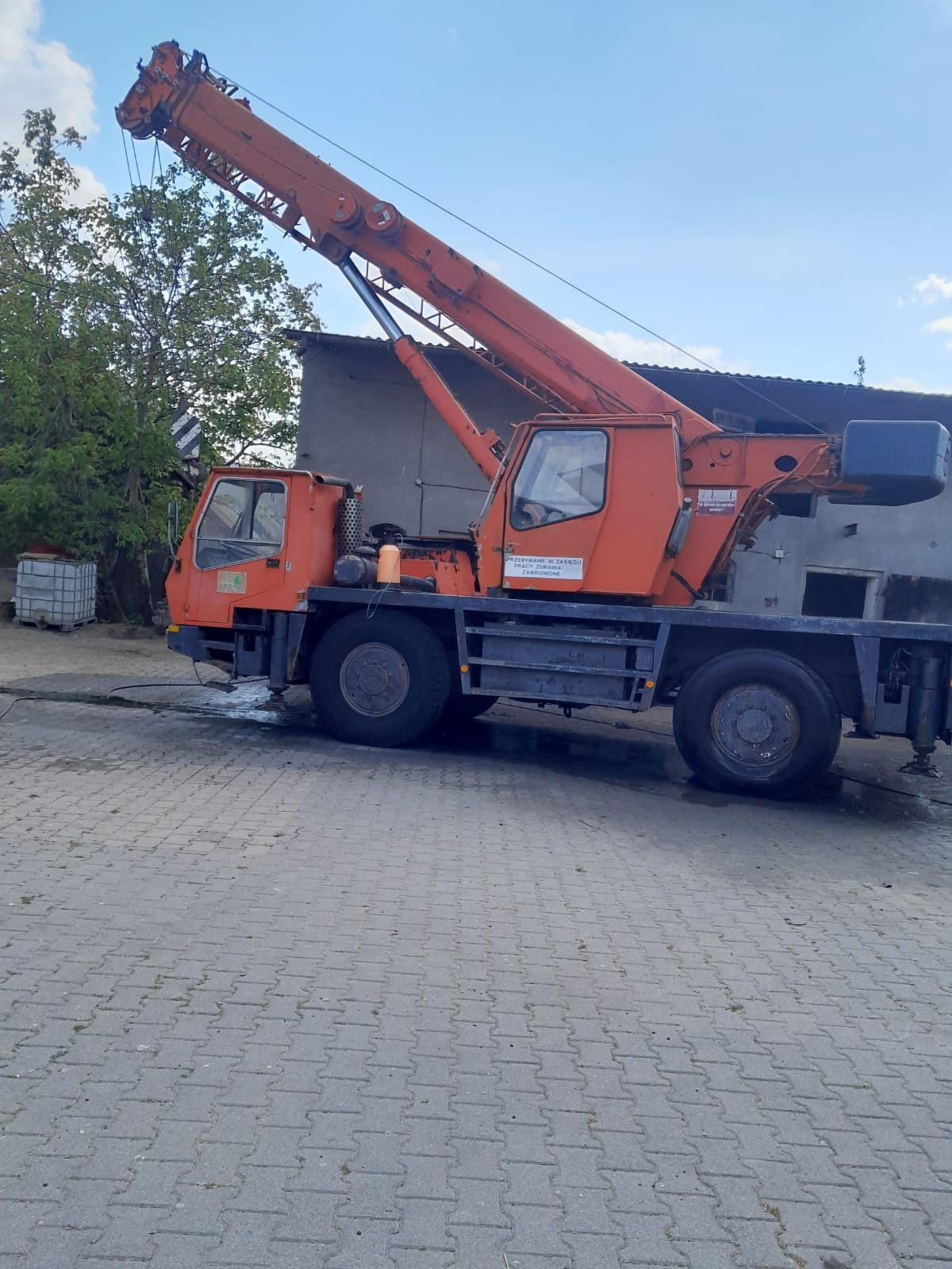 KRUPP Автокран 25т,39м