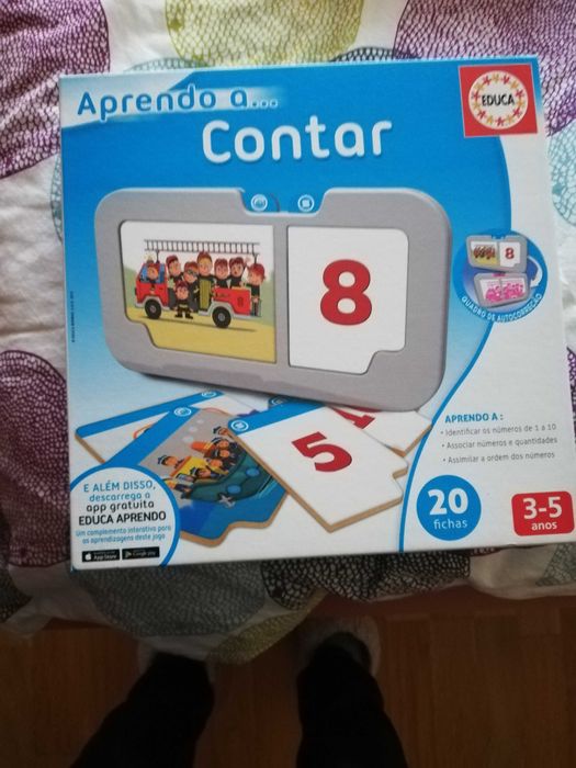Jogo educativo Aprendo a... Contar da Educa