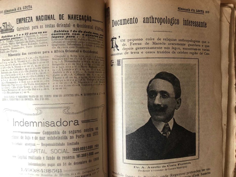Almanach ALUCTA para 1910 - 1º número