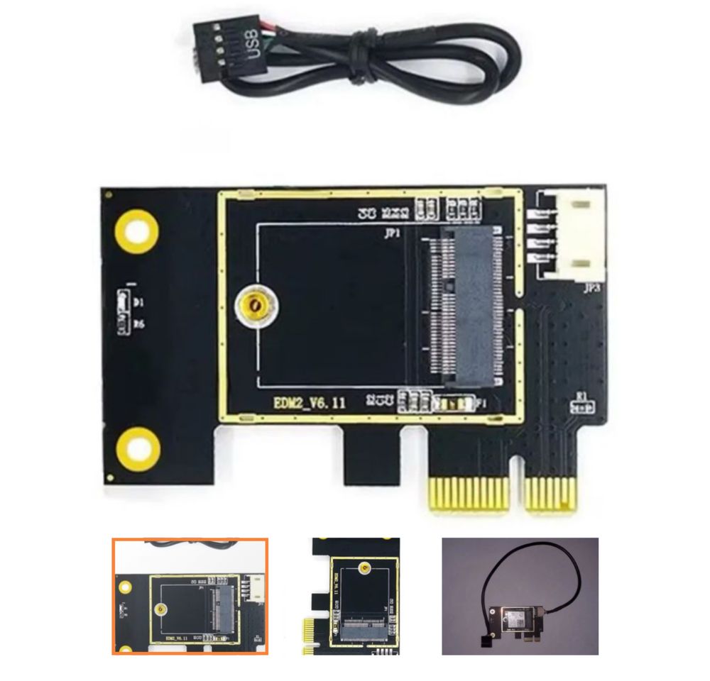 Антена wifi антенна  m2 m.2 sx10dbi, карта Wi-Fi AX210 NGFF 2,4 5 ГГц