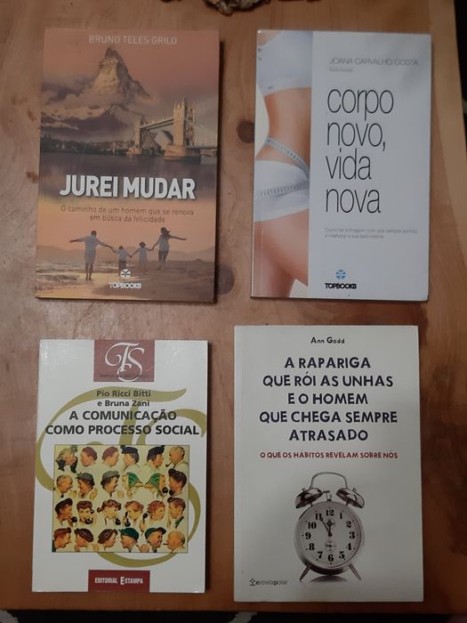 Livros de desenvolvimento pessoal - portes gratis
