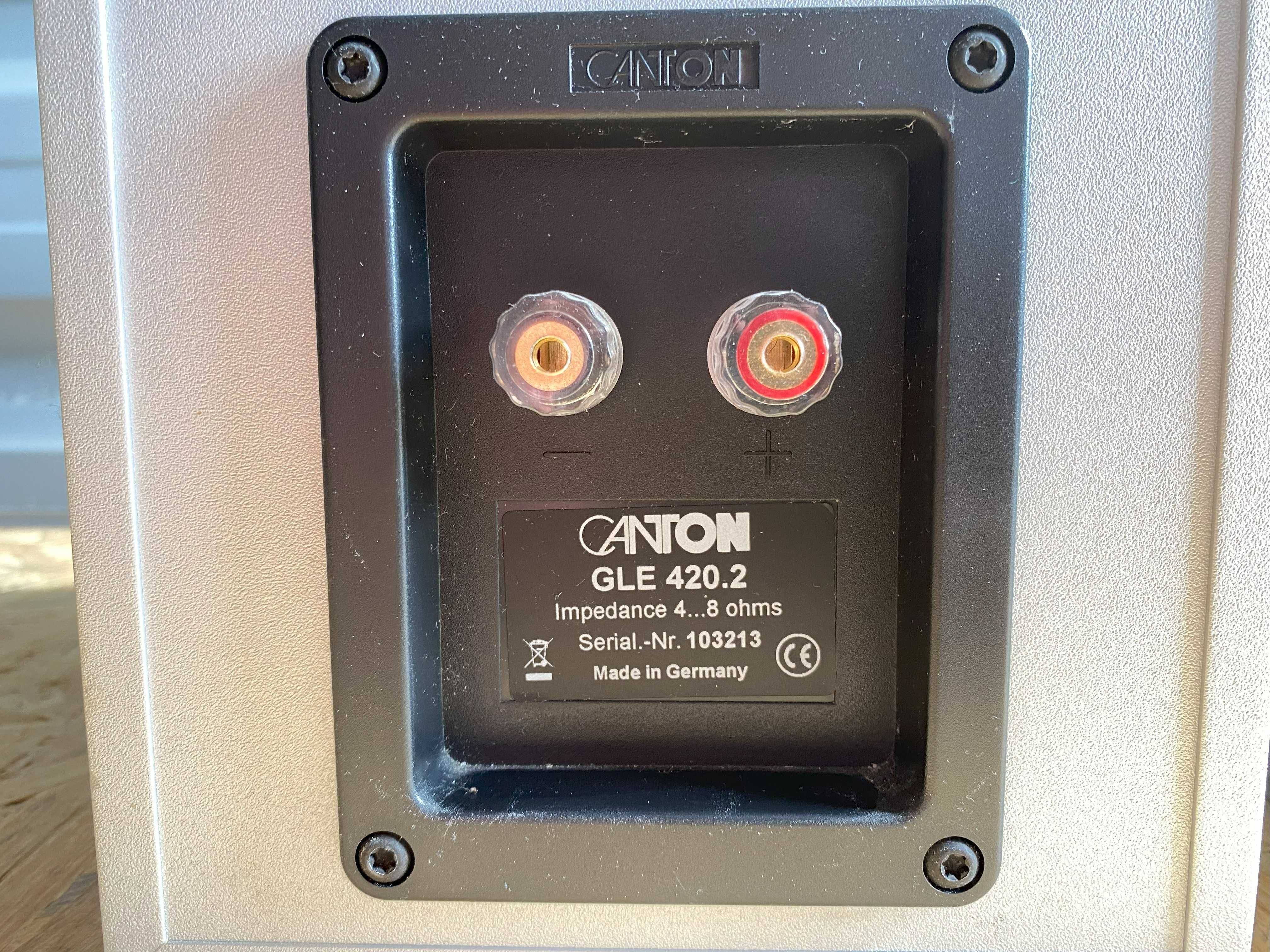 Kolumny Canton GLE-420.2 Silver Srebrne