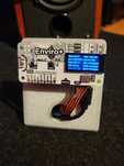 Raspberry Pi Zero WH, czujniki Enviro+ pHAT i PMS5003, stojak