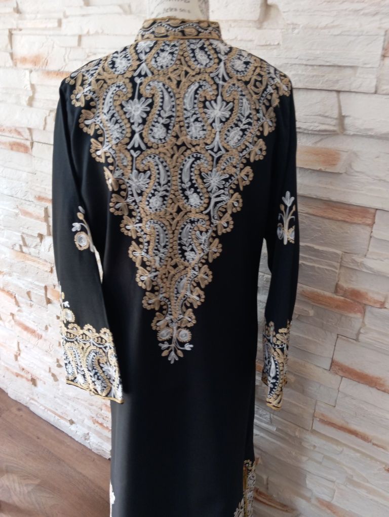 Caftan karakou tlemcen wyszywany r.M.   W.B.S.