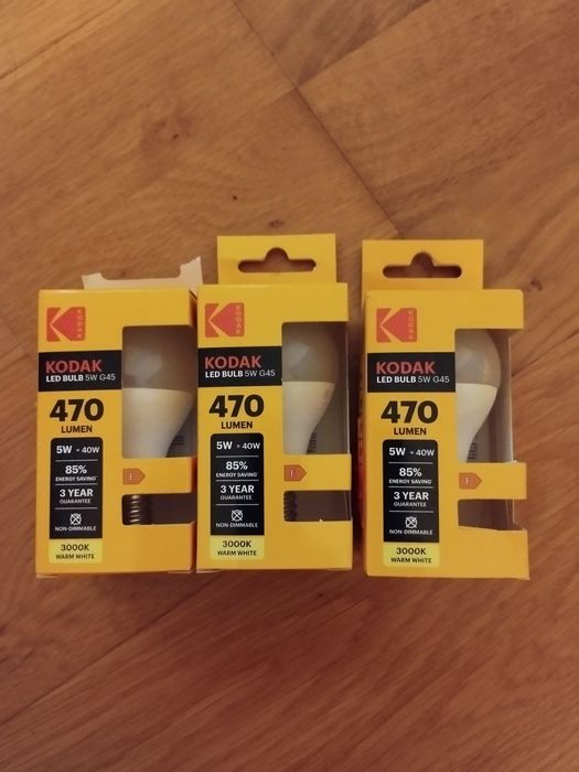 Żarówki LED E14  Kodak 3 sztuki