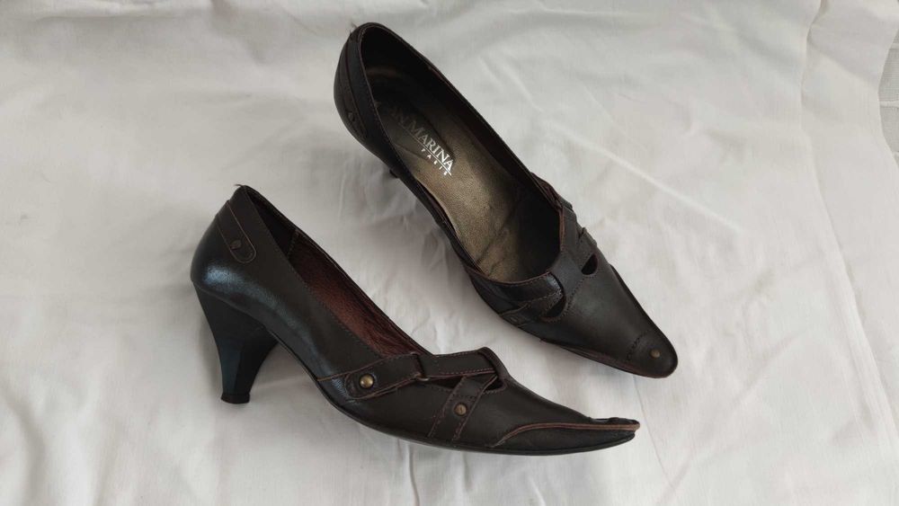 Кожаные туфли San Marina, 39 размер