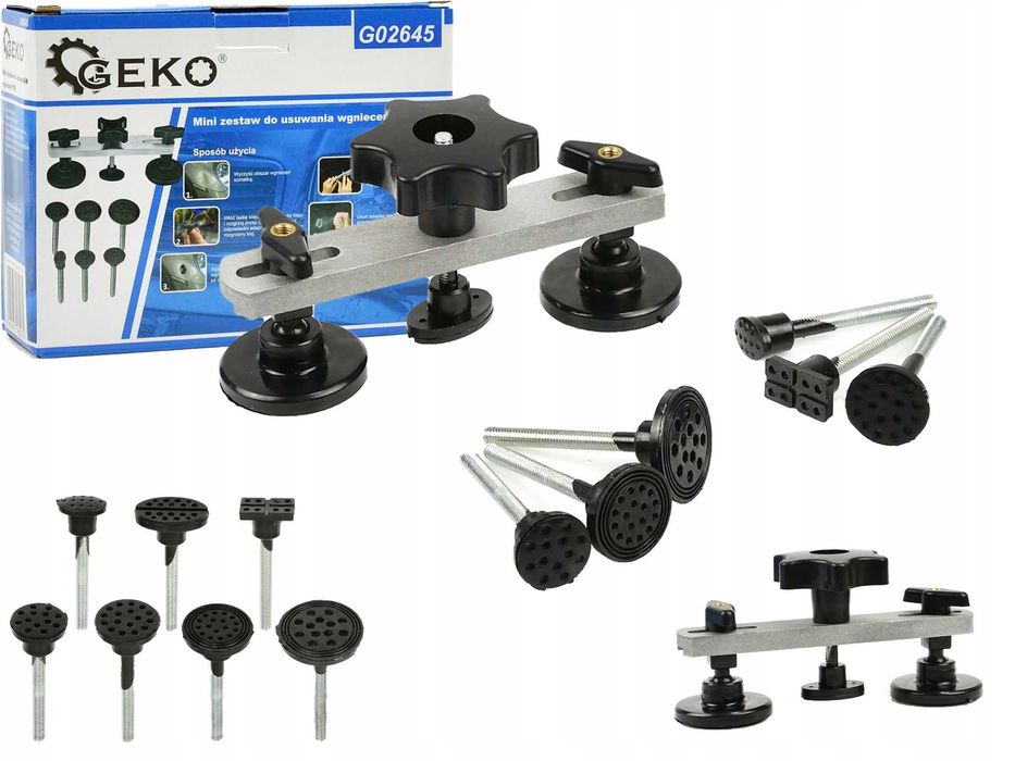 Набор для удаления вмятин PDR GEKO G02645, вм'ятин на автомобілі