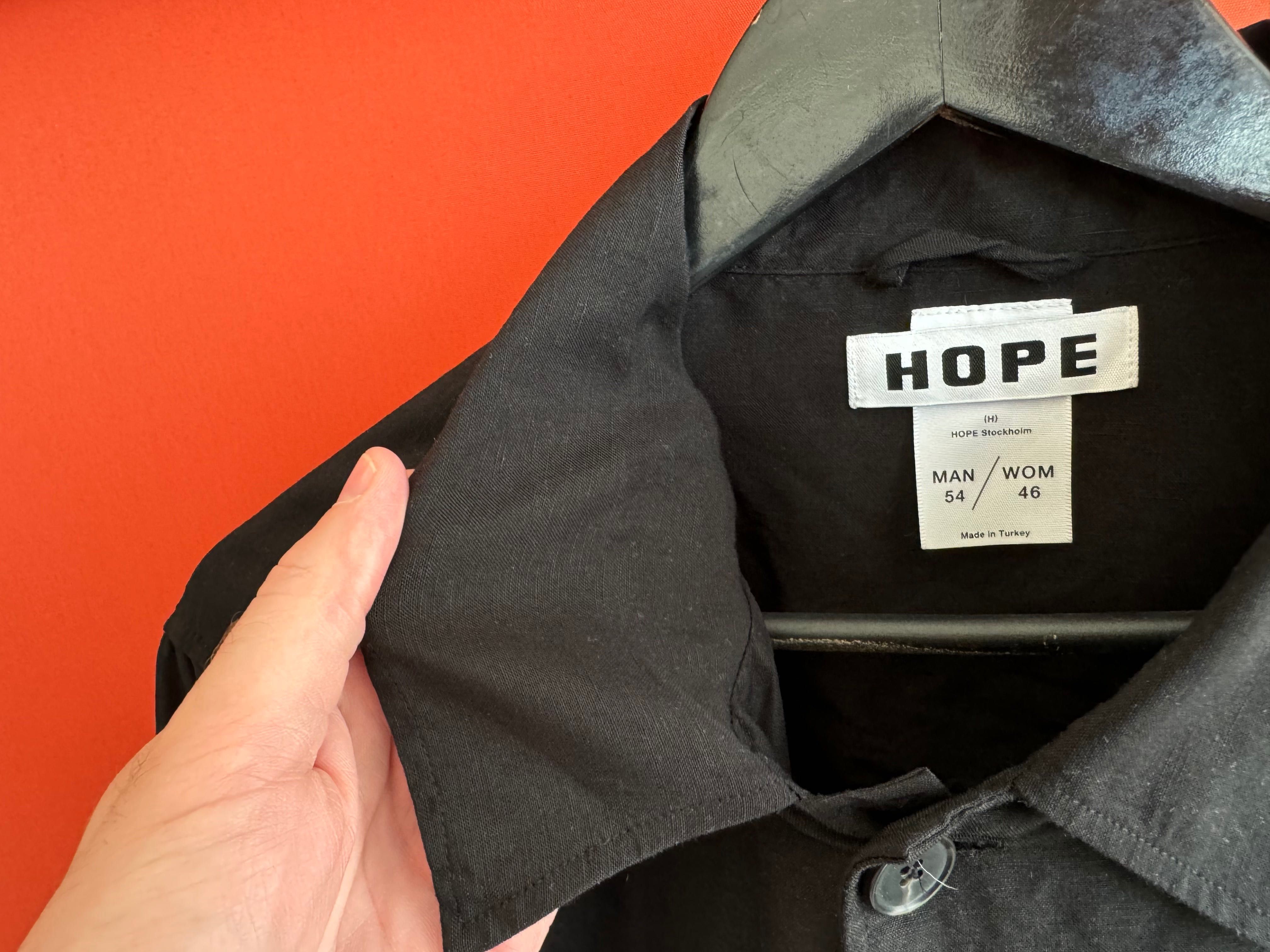 HOPE чоловіча лляна куртка сорочка рубашка овершот розмір XL XXL 2XL
