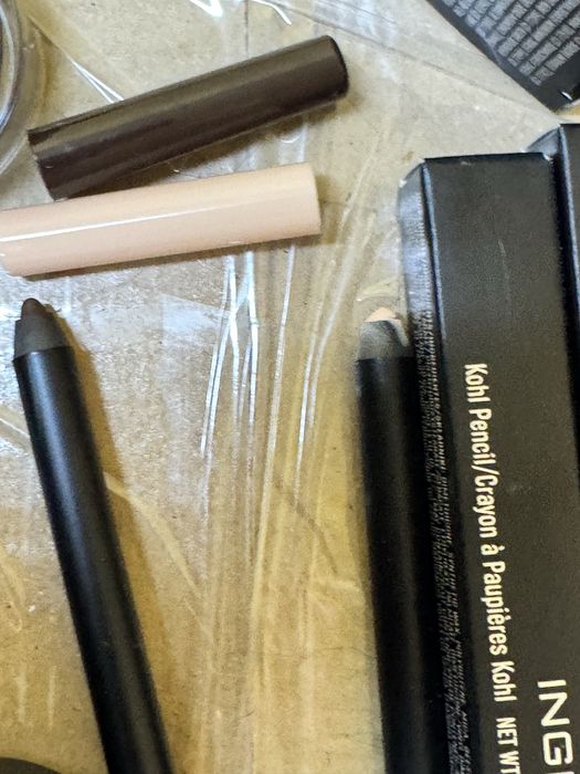 Inglot EYELINER GEL czarny + kredka do oczy kohl pencil 03 + 05