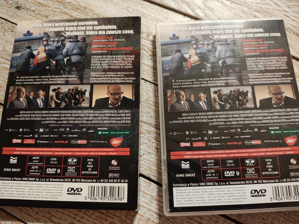 Czarny czwartek. Janek Wiśniewski padł. Dvd