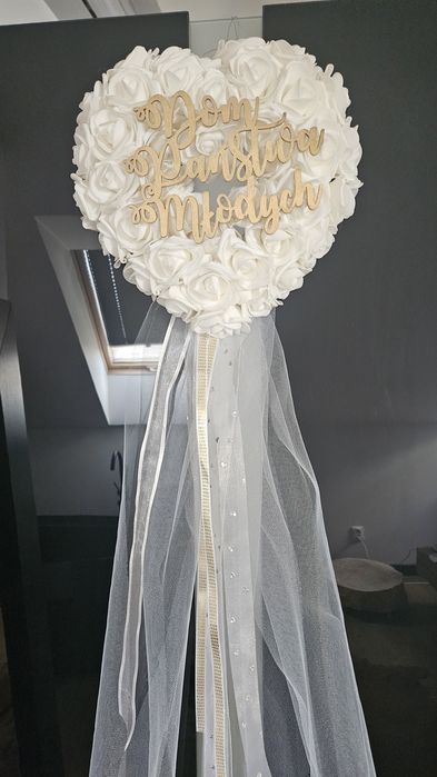 Ozdobą ślubna na powitanie gości