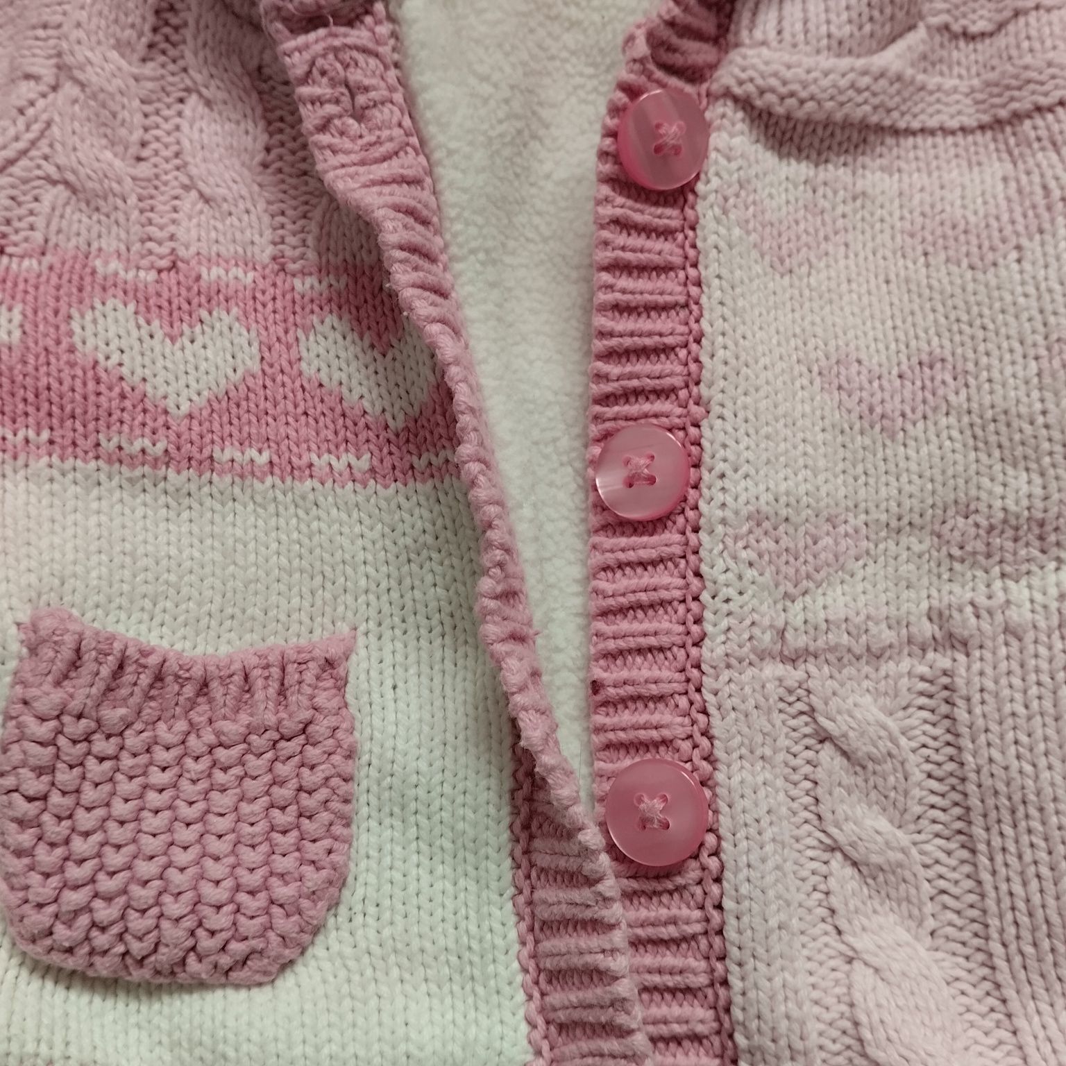Sweterek wiosenny niemowlęcy