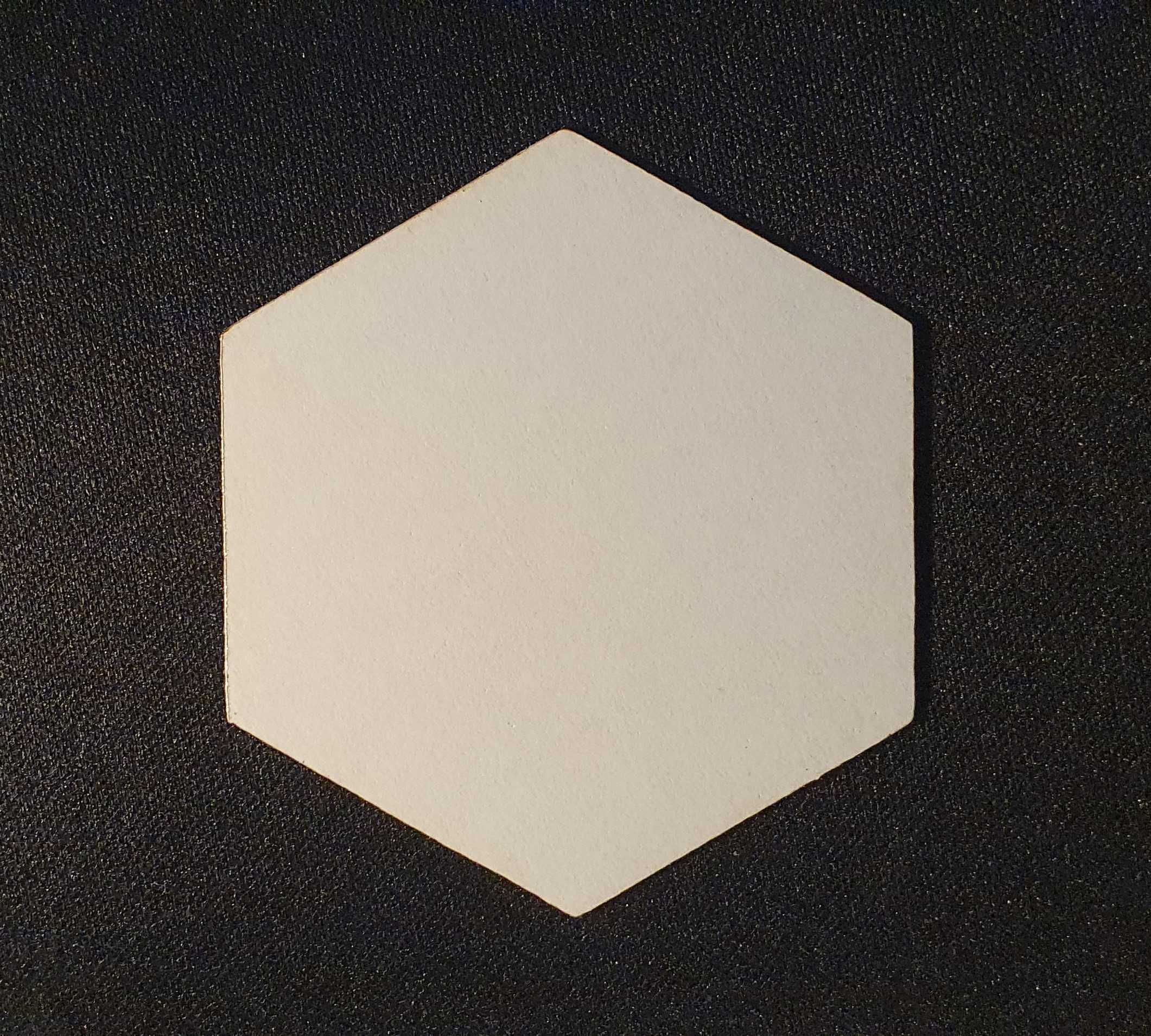 Espelho hexagonal 24 unidades Pequenos 4,6x4x2,3cm