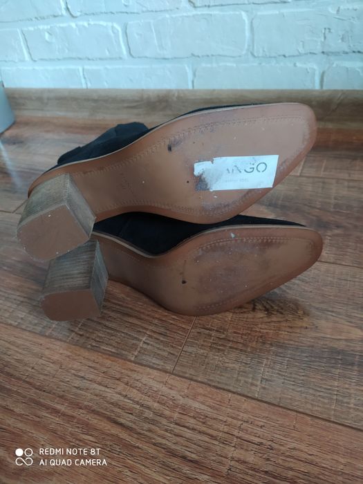 Ботильоны, ботинки,жіноче взуття 41 размер Замша Ботільони замшеві 41