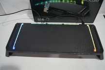 1320 MOOJAY Składana podstawka stojak pod monitor gamingowa RGB usb