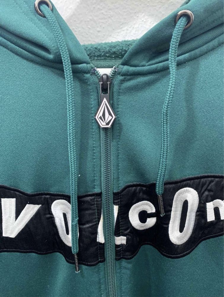 Casaco hoodie volcom stone igual a novo 2x usado