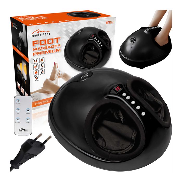 MASAŻER DO STÓP Media-Tech shiatsu z presoterapią relaksujący OUTLET