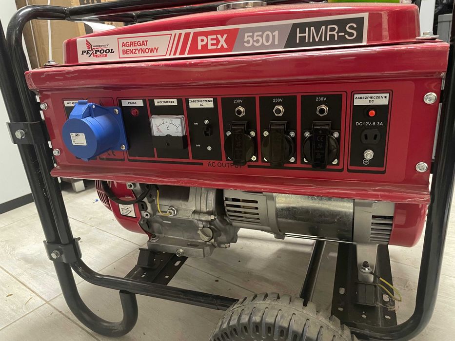 Agregat prądotwórczy PEX-POOL PEX 5501 HMR-S 5.0/5.5kW 230V AVR