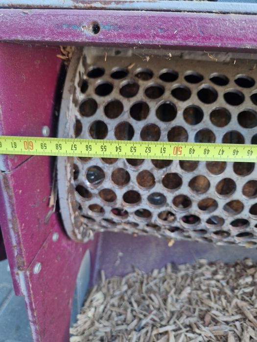 Rębak rozdrabniacz płyta meblowa drewno sklejka weima gross 60 cm