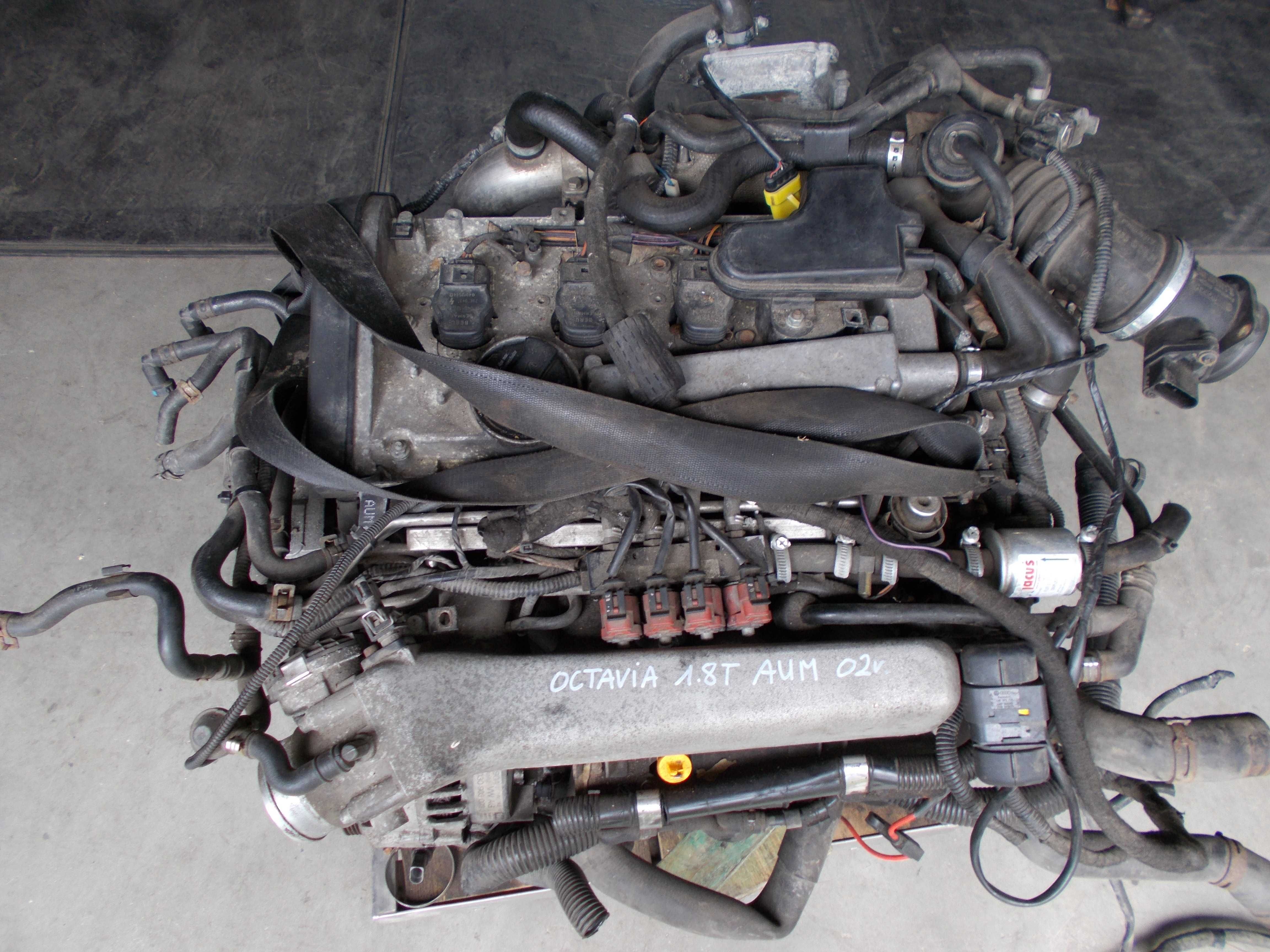 audi A3 02r silnik 1.8T 150km AUM kompletny SWAP octavia