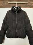 Czarna kurtka zimowa puffer damska bershka M/L