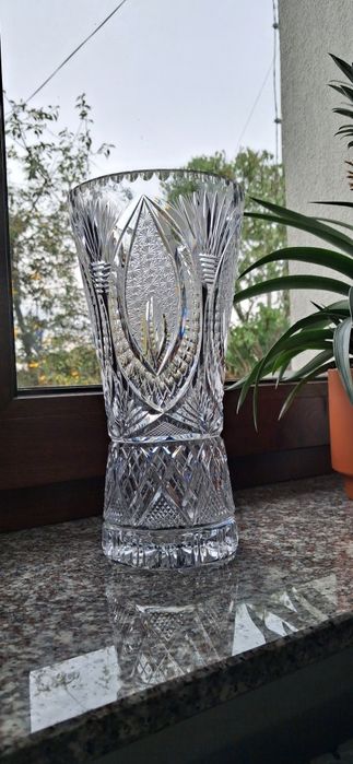 Wazon kryształowy duży