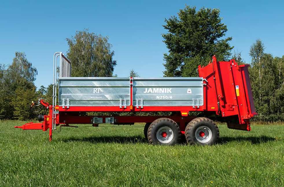 ROZRZUTNIK OBORNIKA N250/4 JAMNIK 8t   8m3   8-12m od ręki