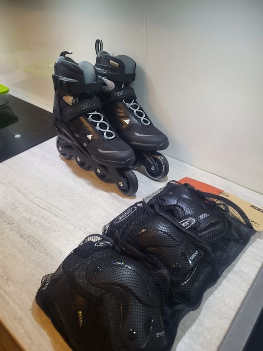 Rolki Rollerblade Zetrablade 40, 5. ochraniacze