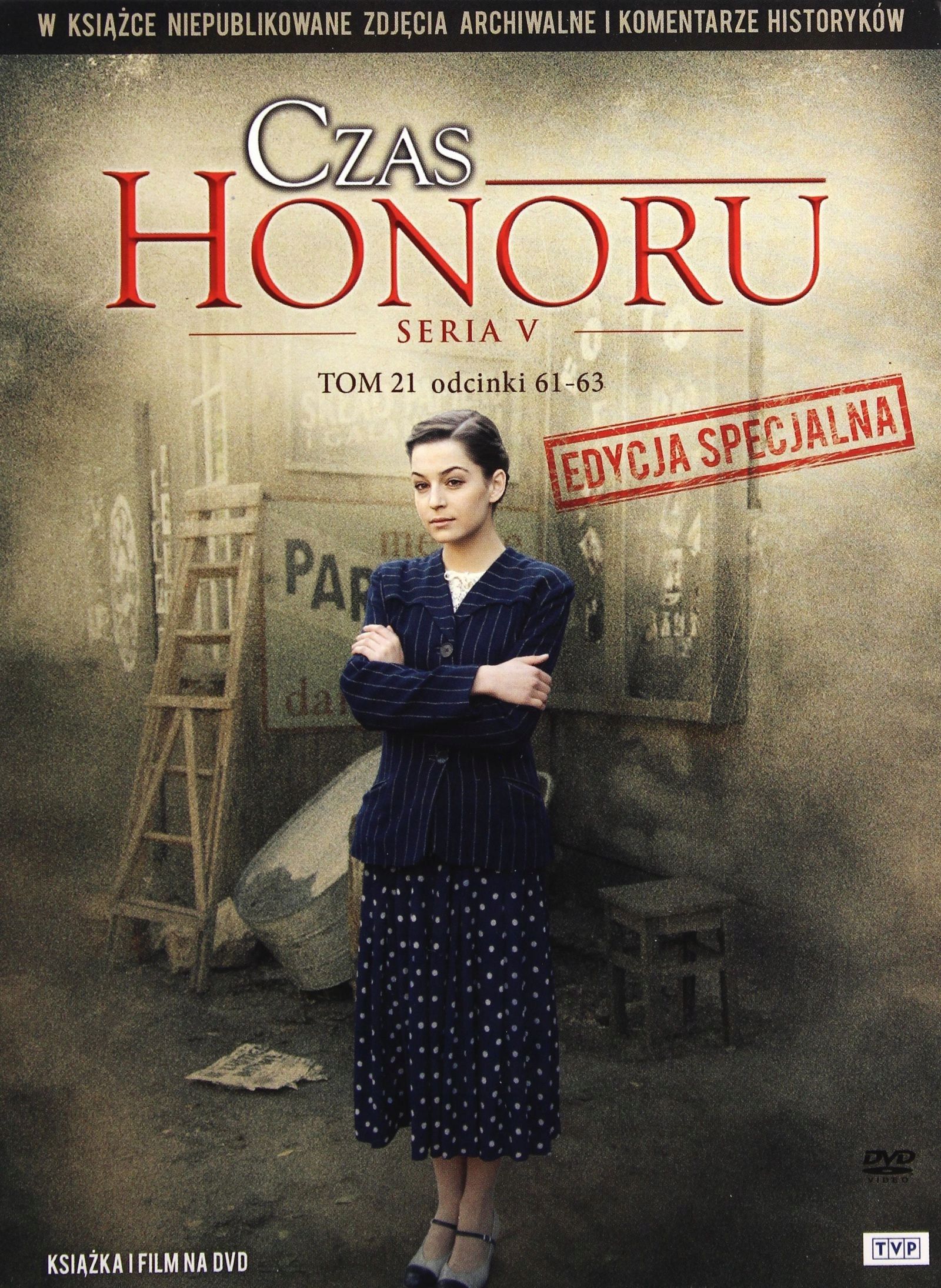 Serial Czas Honoru Tom 21 Odcinki 61-63 Płyta Dvd