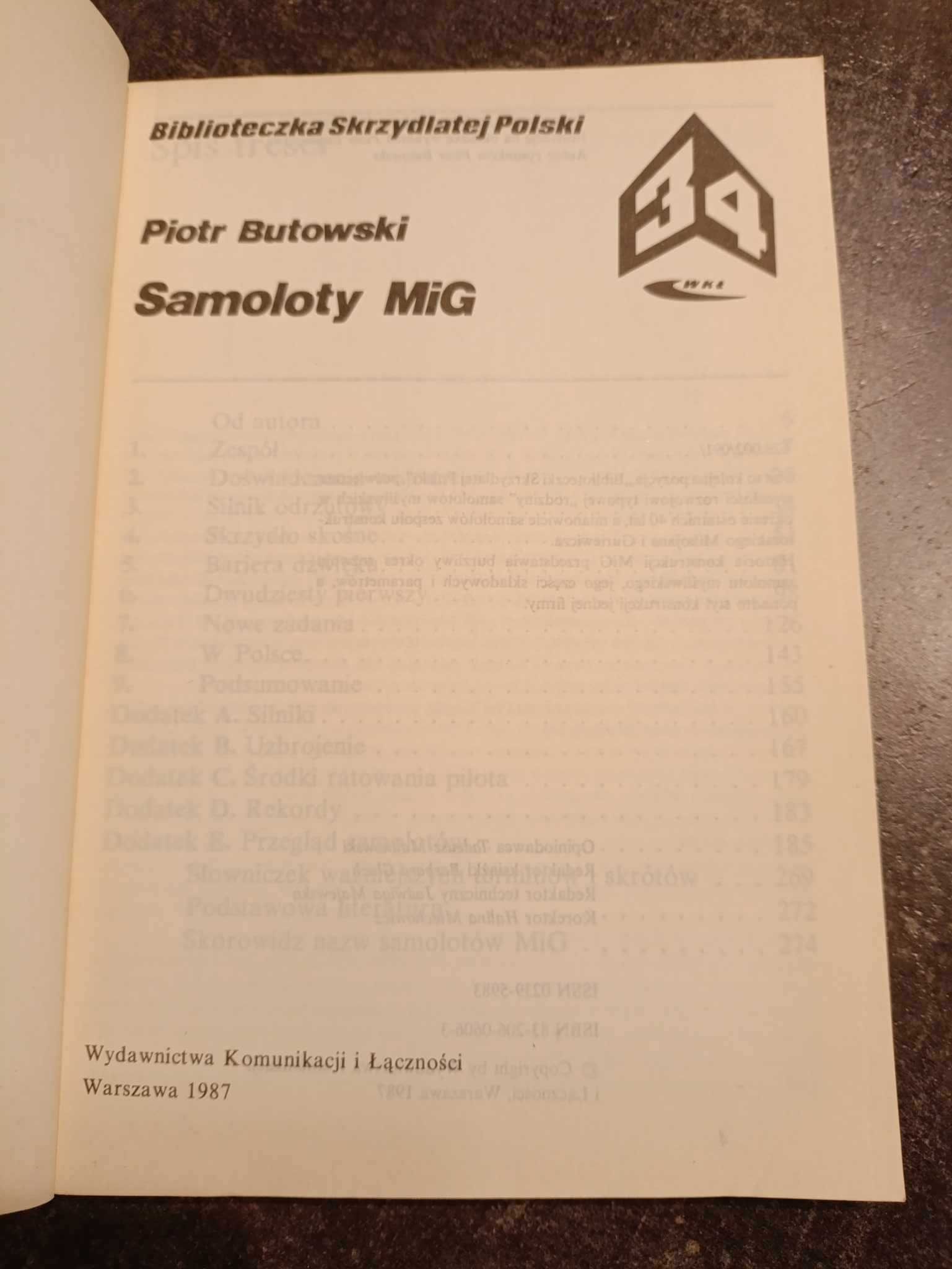 Samoloty MiG - Piotr Butowski