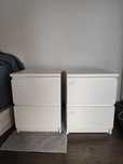 Szafka nocna malm Ikea x2